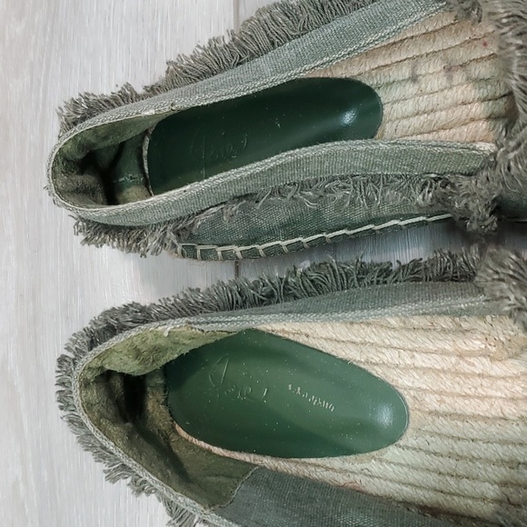 Joue Womens Vivienne Comfort Canvas Espadrille Loafer Slip on shoes sz 37.5/7.5 - Picture 6 of 12